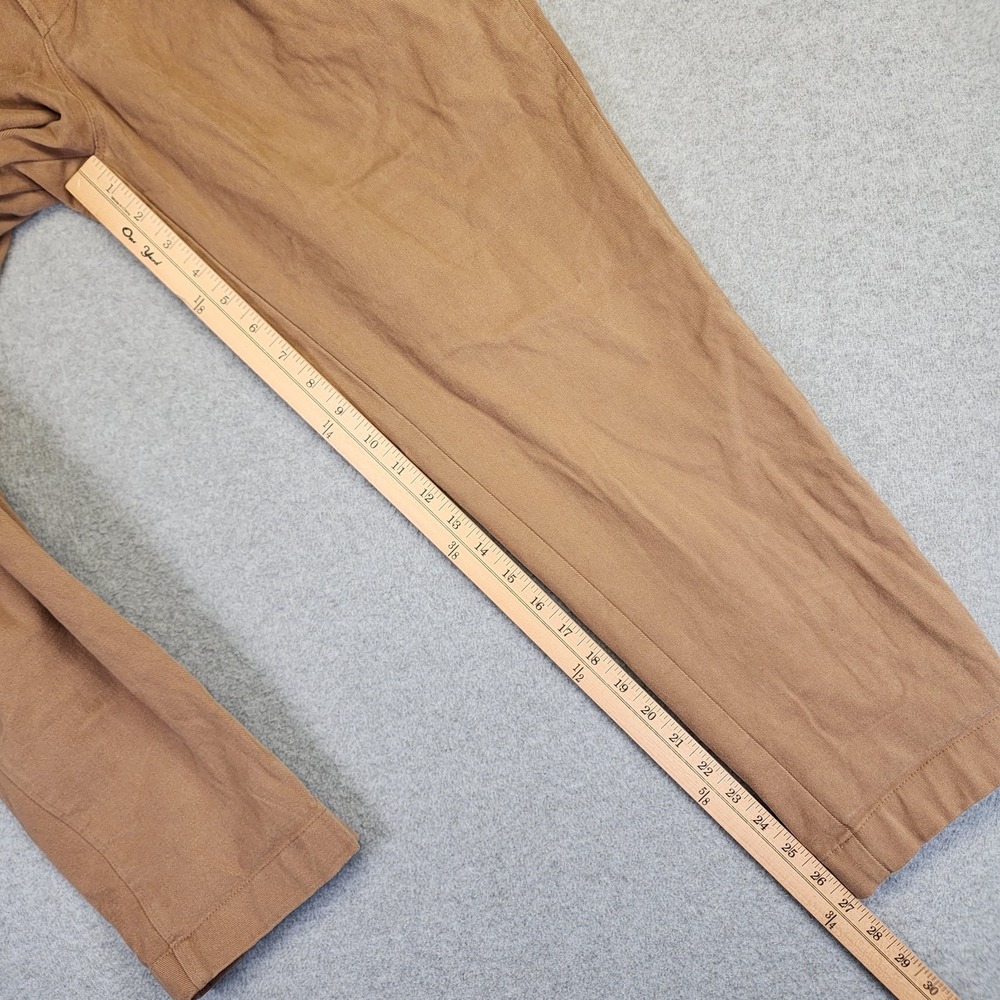 Todd Snyder Gurkha Trouser Pants Men 33x27 Brown Pleated Side Tab Brushed Cotton - Picture 11 of 11